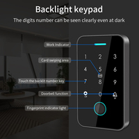 Bluetooth tuya APP 125Khz + 13.56Mhz RFID carte contrôle d'accès clavier porte serrure ouvre IP67 étanche