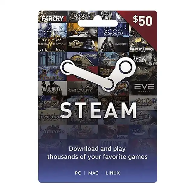 Carte-cadeau Steam 100 $ portefeuille vapeur - LIVRAISON RAPIDE