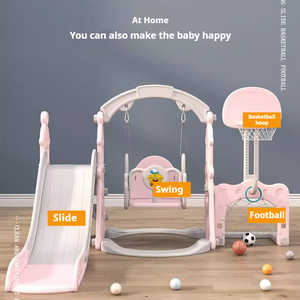 2025 thiết kế mới bé Kid trượt và đu trẻ em trong nhà trẻ em nhựa ngoài trời tobogan Para ninos - Product Image 3