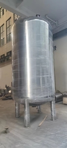 Alkol sıhhi su kabı şurubu konteyner yüksek kaliteli paslanmaz çelik 304 316L yağ depolama tankı - Product Image 4
