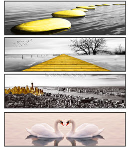 <span class=keywords><strong>Peinture</strong></span> murale tête <span class=keywords><strong>de</strong></span> <span class=keywords><strong>cheval</strong></span>, décoration nordique <span class=keywords><strong>de</strong></span> chevet, <span class=keywords><strong>moderne</strong></span> minimaliste, Version horizontale, <span class=keywords><strong>peinture</strong></span> murale, paysage d'ambiance - Product Image 4