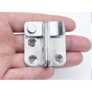 Cerradura de acero inoxidable con forma de nariz para puertas de madera, herrajes de seguridad, fácil instalación, diseño minimalista - Product Image 3
