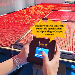 Tùy Chỉnh Có Thể Gập Lại LED Thảm Ma Thuật Màn Hình Lớn Trong Suốt Bay Hiển Thị Cho Drone Cẩu Sự Kiện Ngoài Trời - Product Image 2