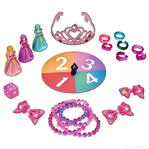 ผู้ผลิตเกมกระดานเจ้าหญิงแบบพกพาที่เป็นมิตรกับสิ่งแวดล้อมตามสั่ง OEM บริการพิมพ์เกมสำหรับเด็กพร้อมอุปกรณ์เสริมครบชุดและบรรจุภัณฑ์ - Product Image 3