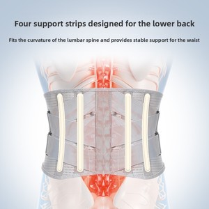 Cinturón de Soporte <span class=keywords><strong>Lumbar</strong></span> Transpirable <span class=keywords><strong>para</strong></span> Hernia Discal, <span class=keywords><strong>Faja</strong></span> de Cintura <span class=keywords><strong>para</strong></span> Fitness, Levantamiento de Pesas, Sentadillas, Peso Muerto, <span class=keywords><strong>para</strong></span> Hombres y Mujeres, OEM ODM - Product Image 2