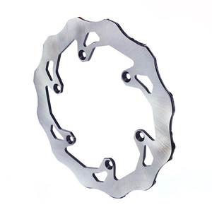 JFGRACING <span class=keywords><strong>Frein</strong></span> à disque arrière en acier inoxydable argenté 220MM BRD-SUZ-00002 pour <span class=keywords><strong>moto</strong></span> tout-terrain DRZ400E/S RM125/250 - Product Image 2
