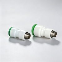 Raccord égal en PPR à emboîtement rapide, filetage mâle/femelle, matériaux de plomberie, résistant à la chaleur, anticorrosion, sans soudure, connexion rapide, plastique, eau