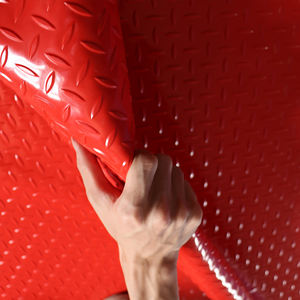 विरोधी पर्ची सिक्का डिजाइन पीसी फर्श मैट रबर गैरेज फर्श रोल - Product Image 2