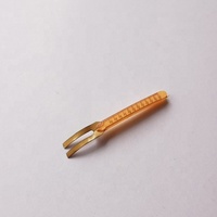 3V 25/80/300mm Cob LED Filament Flexible 2700k Lampe à Incandescence Blanc Chaud pour Bureau avec Électrodes de Même Direction