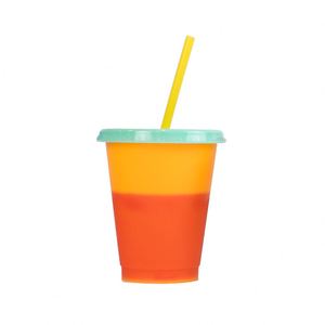 Eco-Friendly Bpa-Free Transparent Pp Plastic Tea Cup 5 Color-Changing Lids Anti-Corrosion Coated for Boiling Water <b>Drinkware</b> - Product Image 5