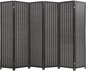 Écran pliant d'<span class=keywords><strong>intérieur</strong></span> en osier, Partition, séparateur Oriental, séparateur de salle - Product Image 1