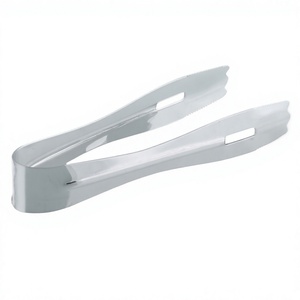 Stainless Steel Eco-Friendly Ice Tongs 200mm Durable Minimalist <b>Bar</b> <b>Tools</b> From Rajasthan - Product Image 1