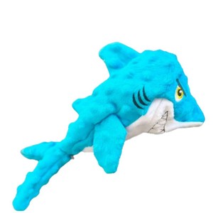 Juguetes para masticar, juguete para perros con sonido de tiburón de peluche, 25 cm de longitud para jugar en interiores - Product Image 2