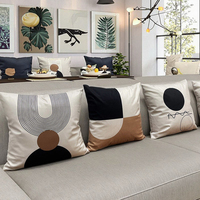 Séquence de sublimation 45*45cm taies d'oreiller de luxe pour hôtel housse de coussin personnalisée en peluche courte