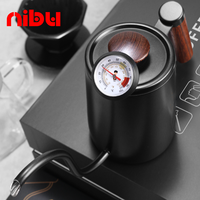 NIBU Barista ensemble d'outils Pour verser sur la cafetière, Kit de goutteurs de cafetière, ensembles de thé à café Pour cadeau
