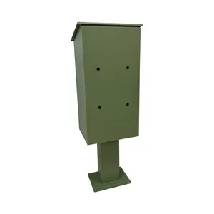 JDY New Weatherproof Post Mailbox Parcel Box For House