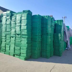 Grilles de plantation d'herbe en plastique modernes et directes du fabricant Diverses spécifications Barrage Sortie de feu <span class=keywords><strong>Fleur</strong></span>/bouche Bouche plate Terrassement - Product Image 3