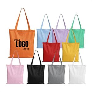 Custom Colorful Cotton <b>Shopping</b> <b>Bag</b> <b>Reusable</b> Canvas Tote <b>Bags</b> - Product Image 1