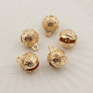 Venta al por mayor de coleccionables, campana de adorno de <span class=keywords><strong>bestia</strong></span> tallada a mano de Metal de cobre puro, venta al por mayor - Product Image 3