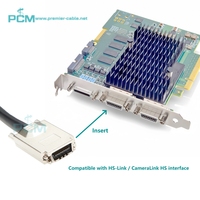 Cable de Expansión de Interfaz de Control Remoto PCIe a PXI de Alta Velocidad, Compatible con 41-924-100 HS-Link CX4 Infiniband SAS, Cable SFF-8470