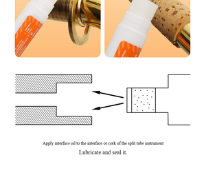 Saxofón <span class=keywords><strong>Clarinete</strong></span> <span class=keywords><strong>Flauta</strong></span> <span class=keywords><strong>Trompeta</strong></span> Grasa especial Lubricante Instrumento de viento Interfaz Mantenimiento de aceite - Product Image 6