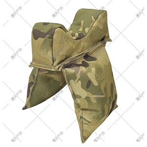Mini-sac de sable camouflage extérieur pour support de tir, entraînement CS, en tissu Oxford durable, rempli de sable - Product Image 1