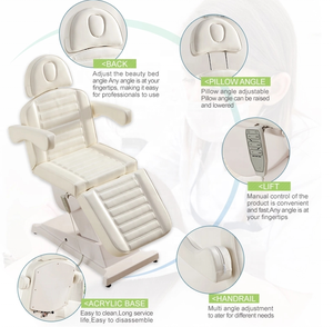 Hot Selling <span class=keywords><strong>Massage</strong></span> Elektrische 3/4 Motoren Kosmetisches <span class=keywords><strong>Massage</strong></span> bett Luxus bett <span class=keywords><strong>Massage</strong></span> stuhl - Product Image 3