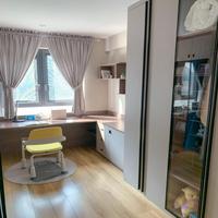Meubles de bureau en bois massif de qualité supérieure avec rail amortisseur silencieux pour chambre d'adolescent – Solution d'ameublement sécurisée pour l'apprentissage autonome