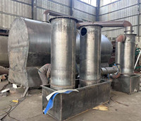 Fourneau de carbonisation horizontal, machine à fabriquer du charbon de bois pour barbecue, ligne de production de briquettes de charbon de bois