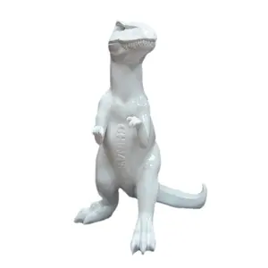 Fabrika modeli heykel süsler reçine hayvanlar dinozor aslan fil heykeli şeker renk boyama sahne parkı bahçe heykel