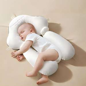 หมอนนอนเด็กรูปตัวยูคุณภาพสูง ระบายอากาศได้ดีและป้องกันศีรษะแบน เหมาะสำหรับการนอนหลับของทารกแรกเกิด - Product Image 5