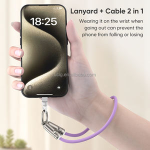 Кабель для быстрой зарядки 5А, 30 см | BSCI & ISO9001, оригинальный заводской кабель для передачи данных 240 Вт, шнур для телефона, <span class=keywords><strong>2</strong></span> в 1, аксессуары для телефона - Product Image 1