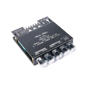 Carte d'amplification sans fil ZK-TB21 TPA3116D2 Bluetooth 5.0 pour subwoofer, 50WX2+100W, carte d'amplificateur audio stéréo 2.1 canaux, amplificateur de basses - Product Image 1