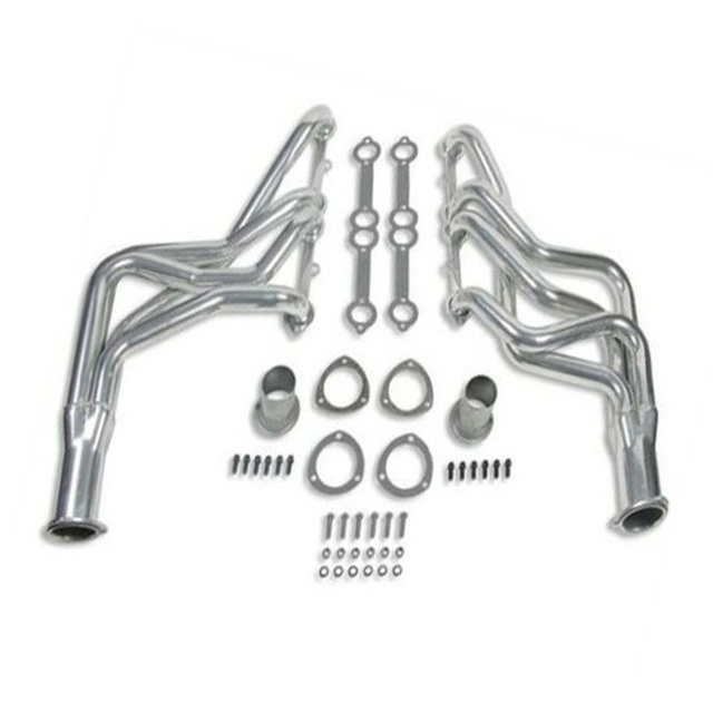 Chevy Long Tube Exhaust Header 1964 1989 V8 Small Block Gen I Chevy Long Tube with Stainless Steel