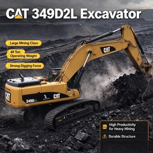 รถขุดตีนตะขาบ Caterpillar รุ่น 349D2L มือสอง ขนาด 49 ตัน สภาพดี ของแท้ จากเซี่ยงไฮ้ - Product Image 1