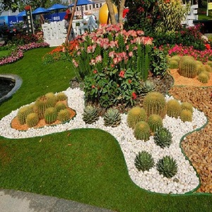High Toughness Eco-Friendly Flexible Garden Edging Border 180 Degree Bendable PE Grass and <b>Stone</b> Divider Waterproof Anti-UV - Product Image 4
