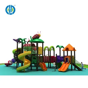 最新儿童游乐场制造商定制儿童花园户外游乐场设备