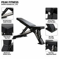 Banc de musculation réglable, banc de gym, équipement de gym commercial GC-5024-1