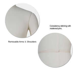 หุ่นลองผมแบบเต็มตัวสำหรับผู้ชาย,ชุดเดรสแต่งเทเลอร์พร้อมปรับความสูงและไหล่ผู้ชายแบบพับได้ - Product Image 6