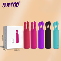 YPM Bullet wiederauf ladbarer Kaninchen vibrator Neue APP-Fernbedienung Vibrierende Klitoris stimulation Vibrator Nippel Sexspielzeug für Frauen