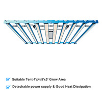 Barre LED de culture King Brite P55 1142*1125mm 1000W KingBrite LM301H EVO + Osr (660nm + 730nm)