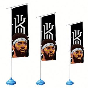 Customized Nobori <b>Flag</b> Wall Hanging <b>Flag</b> Banners Pole Display Stand Outdoor Indoor Use for Racing Car Event Banner <b>Flags</b> - Product Image 4