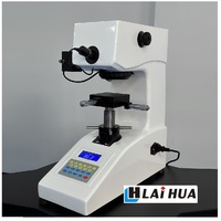 Durómetro Micro Vickers de 1HV~2967HV con torreta manual o automática y control de carro automático de 10, 25, 50, 100, 200, 300, 500, 1000 gf