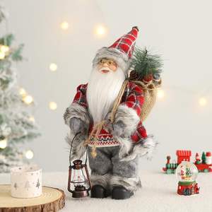 Ornements de sapin de Noël, poupée de Père Noël, jouet de décoration, exquis pour la maison, cadeau de Noël, joyeux nouvel an pour Noël - Product Image 2