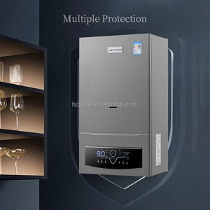 Chaudière domestique fixée au mur du <span class=keywords><strong>gaz</strong></span> 45KW électrique de <span class=keywords><strong>gaz</strong></span> naturel pour la conception secondaire de modèle de condensateur d'utilisation de ménage - Product Image 5