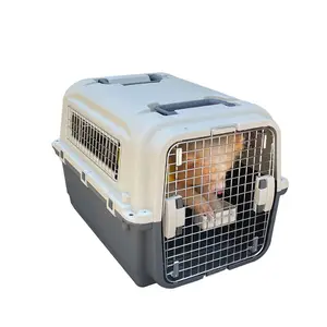 Designs Porta Fio De Rolamento De Plástico Companhia Aérea Aprovada Canis de Plástico Viagens Casinha de Cachorro