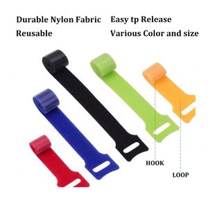 Prix de gros fabricant pour bandes auto-agrippantes souples recto-verso résistantes à la chaleur en polyester/nylon - Product Image 4