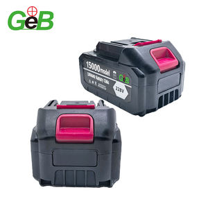 GEB 공장 직판 4Ah 5Ah 6Ah 18v 리튬 배터리 마키타 시리즈 무선 전동 공구용 대체 배터리 팩 - Product Image 4
