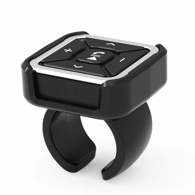 IPX4 Waterproof Blue Tooth Remotes Music Playback Control Multi-function Smart Hands-free Steering Wheel Remote Control