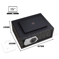Caja Fuerte Electrónica Digital Comercial con LED Safewell H0301M, la Más Vendida, Caja de Seguridad para Habitaciones de Hotel, RJ1540 para el Hogar y Hoteles